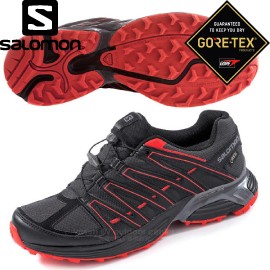 【SALOMON 索羅門 男款 XT ASAMA GORE-TEX健野鞋《灰/紅》】健野跑步/運動鞋/394694
