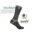 DexShell TREKKING 防水高筒徒步襪 保暖 黑 橄欖綠