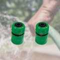 魔特萊 水管快速轉接頭(2入) 配合家中水管使用 清潔洗車澆花 符合一般四分水管連接快速接頭通用規格