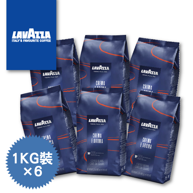 LAVAZZA Crema &amp; Aroma咖啡豆(6公斤/6kg)