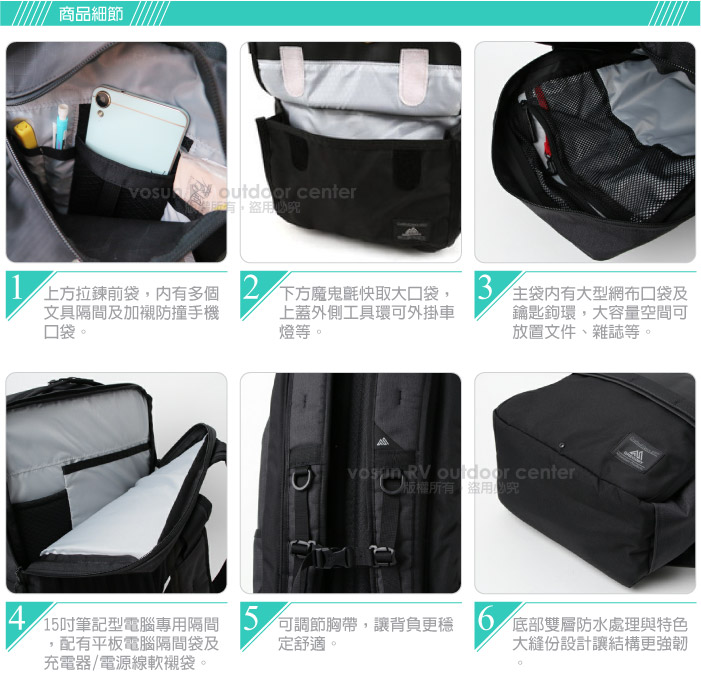 gregory j street backpack