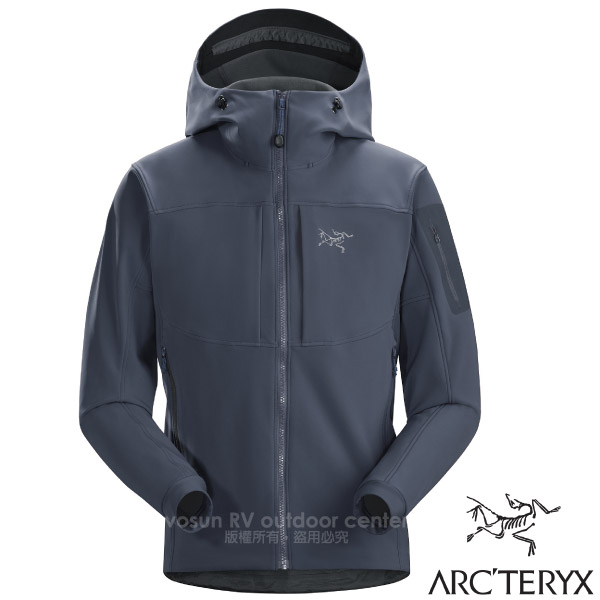 加拿大ARCTERYX 始祖鳥】男款Gamma MX Hoody 中厚彈性耐磨防風防潑水連