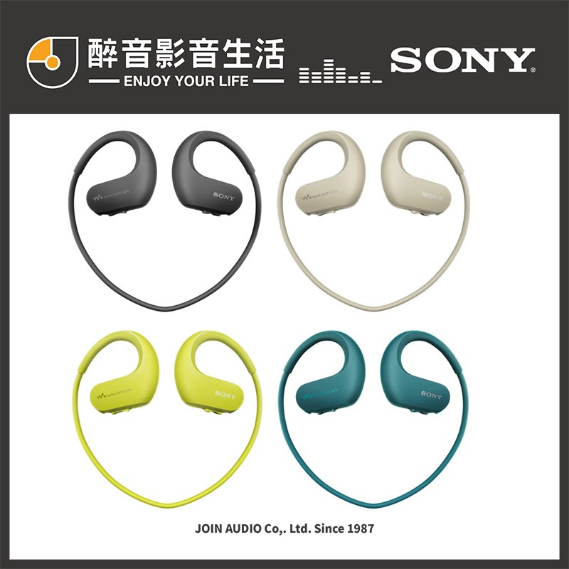 【醉音影音生活】Sony NW-WS623 (4GB) 無線入耳/頸掛.防水無線運動隨身聽.台灣公司貨