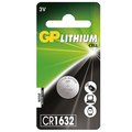 GP超霸鈕扣鋰電池CR1632-1入 (日本)