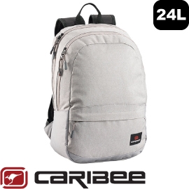 【Caribee澳洲 RUSH 24L電腦背包《灰》】自助旅行/筆電背包/平板背包/多隔間/後背包手提包/行李包/CE-6104