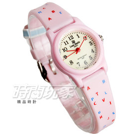 Louis Bentte PARIS 可愛輕巧女錶 兒童手錶 防水手錶 指針錶 粉紅色 LB0001-夜粉
