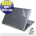 【Ezstick】ACER Spin 1 SP111-32N 透氣機身保護貼 (含上蓋貼、鍵盤週圍貼、底部貼)DIY包膜