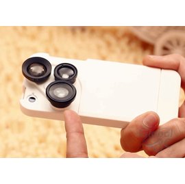 iPhone 6 6s Plus 四合一 鏡頭 手機殼 快速切換 魚眼 微距 廣角 放大 保護殼 手機套