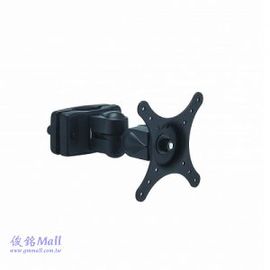 ACC-P864W 夾管式液晶螢幕架,由夾具中心點至螢幕端點約15.2cm,應用於5G基地台,適合30-60mm直徑桿,支臂可上下傾斜左右旋轉,螢幕130度旋轉,,有現貨,(歡迎來電洽詢優惠-可批發/零售/來店自取)