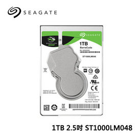 Seagate 希捷 BarraCuda 新梭魚 1TB 5400轉 2.5吋 筆記型 內接硬碟 ST1000LM048 /紐頓e世界