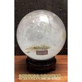 白水晶球[原礦]~直徑約12.5cm