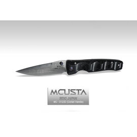 日本 Mcusta Knives 和風紳士折刀-人工大理石柄 (大馬士革鋼) -#MCUSTA MC-123D