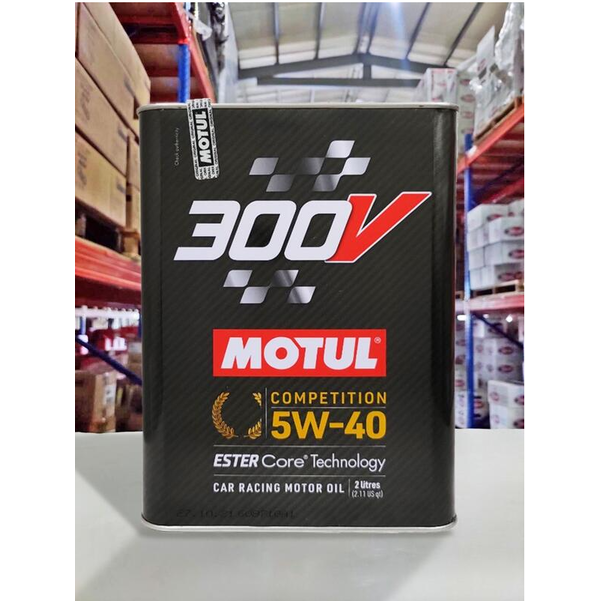 『油工廠』MOTUL 300V 5W40 COMPETIT 2L裝 摩特 5w40 ester core 多元酯 新包裝