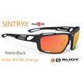 『凹凸眼鏡』義大利 Rudy Project Sintryx系列Black Matte / Polar3FX HDR ML Orange三倍偏光水銀鍍膜鏡片運動眼鏡~六期零利率