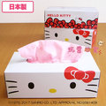 《軒恩株式會社》KITTY 凱蒂貓 日本製 300枚 抽取式 衛生紙 面紙盒 盒裝面紙 210941