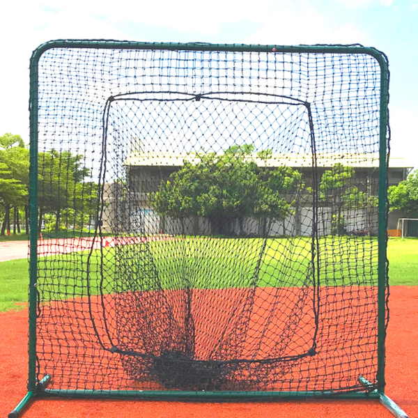 棒球打擊練習網 打擊網(含鐵架沒有輪子) - 2米 x 2米-洞口加大版