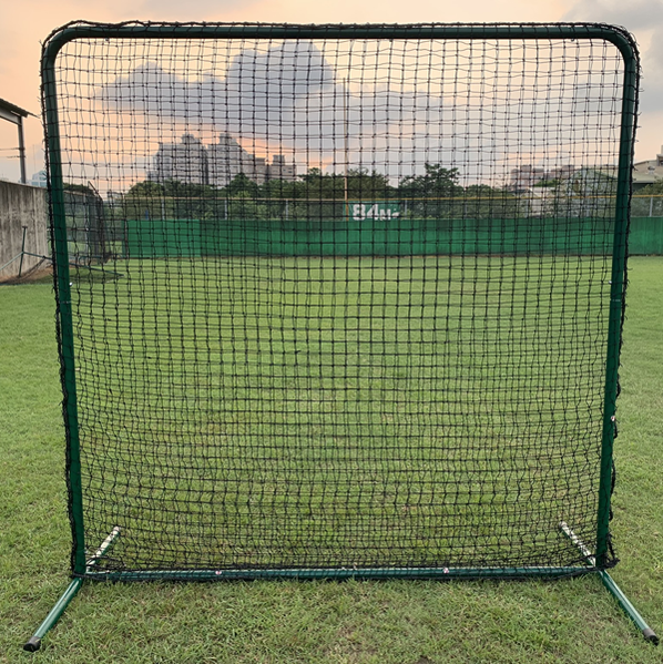 棒球平面雙層防護網(含鐵架) - 2米 x 2米