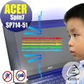 【Ezstick抗藍光】ACER Spin 7 SP714-51 防藍光護眼螢幕貼 (可選鏡面或霧面)