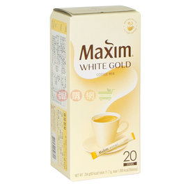 韓國Maxim三合一白金咖啡(20入)【韓購網】
