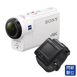 ★閃新★免運費★SONY 索尼 FDR-X3000R 4K 運動攝影機 (X3000,台灣索尼公司貨)
