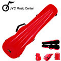 ★JYC Music★JV-1005紅色小提琴三角硬盒~4/4(輕量級複合材料)僅重1.69kg