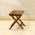 【可折疊椅子-ZM027-36*33*44cm-1張/組】杉木桌椅組合戶外陽臺餐桌椅花架（不含桌子）0-5170860