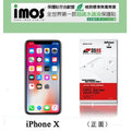 【愛瘋潮】APPLE iPhone X (5.8) iMOS 3SAS 防潑水 防指紋 疏油疏水 螢幕保護貼