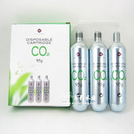 【AC草影】【一個】UP 雅柏 CO2拋棄式鋼瓶（95g x3）