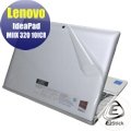 【Ezstick】Lenovo Miix 320 10ICR 透氣機身保護貼(上蓋貼、鍵盤週圍貼、底部貼)DIY包膜