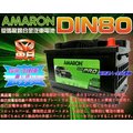 【電池達人】愛馬龍 DIN80 汽車電池 VOLVO 柴油車 XC60 C30 C70 S40 S60 S80 KUGA