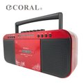 【民權橋電子】CORAL TR6600 復古造型 多功能整合 手提卡帶收錄音機 收音機 USB/MP3/TF卡 AM/FM