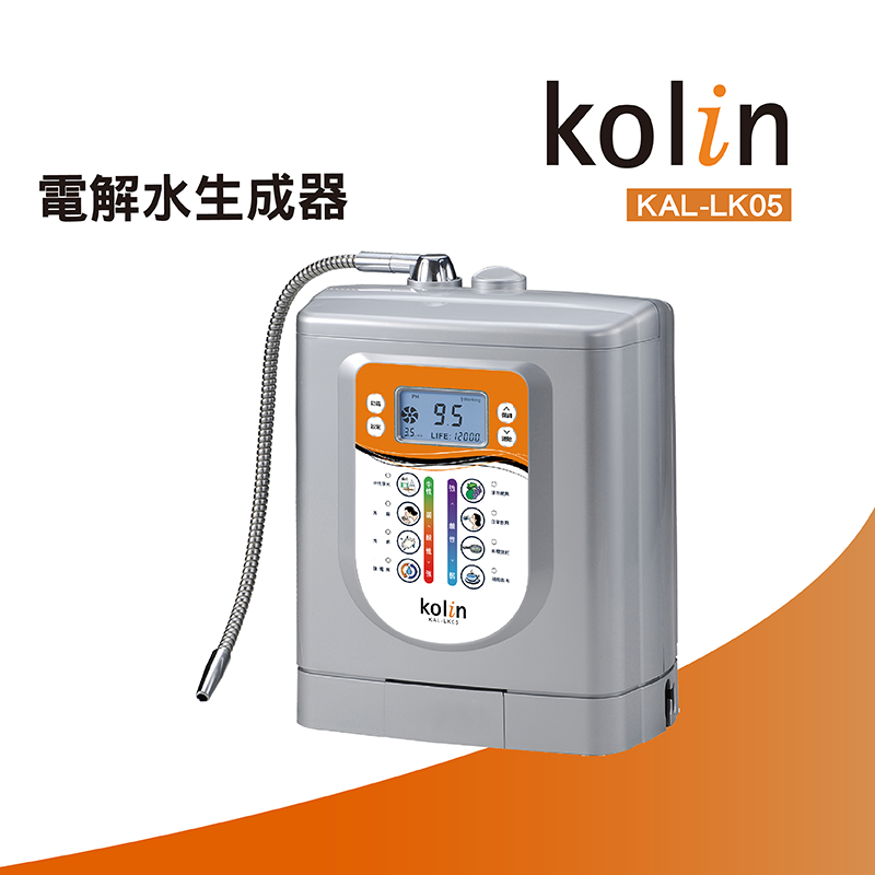 【歌林Kolin】電解水生成器(加贈水過濾吸塵器)
