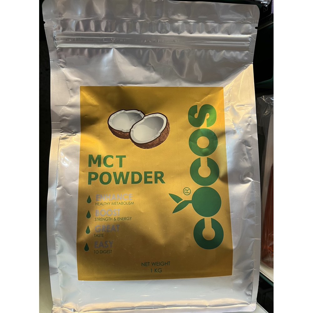 佛香Cocos MCT椰油粉/MCT粉1公斤(替代生奶/奶精)全素