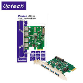 登昌恆 Uptech UTB254 USB 3.0 4-Port擴充卡