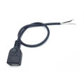 台南 優質USB單頭線 單母頭 30cm 全銅 兩芯僅充電 加粗純銅芯 DIY線 USB母裸線