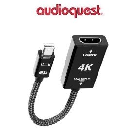 鈞釩音響~美國線聖 AudioQuest Mini Displayport to HDMI轉接線 支援4K3D