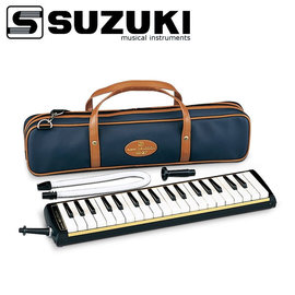 ☆ 唐尼樂器︵☆ SUZUKI M-37C M37C 37鍵口風琴(原廠公司貨/日本製)附贈短管、長管、攜帶盒