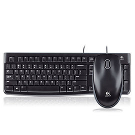 Logitech 羅技 MK120 黑色 標準 鍵盤滑鼠組