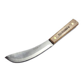 Ontario Skinner Knife 6吋 老山胡桃木柄1095碳鋼剝皮刀(未附套) -#ON 7150