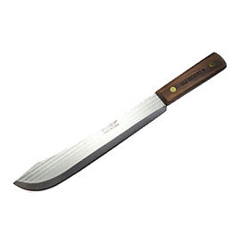 Ontario Butcher Knife 10吋 老山胡桃木柄1095碳鋼切肉刀(未附套) -#ON 7111
