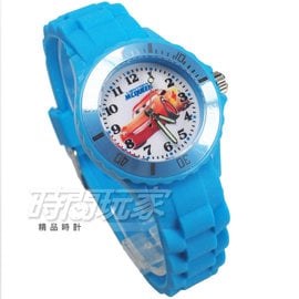 Disney 迪士尼 時尚卡通手錶 CARS 兒童手錶 數字男錶 D2353CARS藍