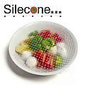 【Silecone喜麗康】食品級矽膠保鮮膜超值2入組(20cm*1+15cm*1)