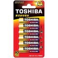 TOSHIBA 東芝3號AA 鹼性電池10入