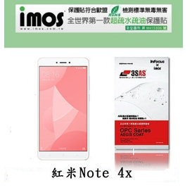 【愛瘋潮】MIUI 紅米 Note 4X iMOS 3SAS 防潑水 防指紋 疏油疏水 螢幕保護貼