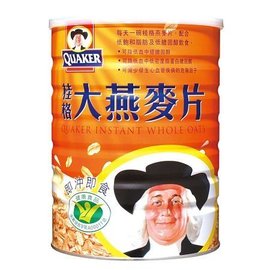【桂格】即沖即食大燕麥片-1100克/罐