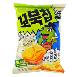 韓國好麗友烏龜玉米脆片(玉米濃湯風味)80g【韓購網】