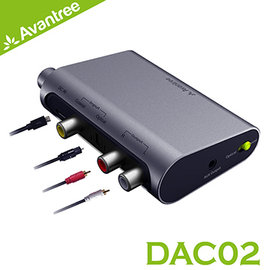 志達電子 DAC02 Avantree 數位類比音源轉換器(同軸/光纖 轉RCA/3.5mm音頻) 適用APPLE TV/電視/電腦/藍光播放器/PS4遊戲機等