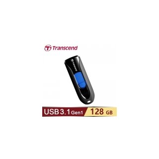 【Transcend 創見】JetFlash 790 128G USB 3.1 隨身碟 黑色