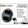 數位小兔【ROWA BM015 USB雙槽充電器 AHDBT401】智能 防過充 行動電源 雙充 GoPro Hero4