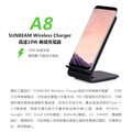 SUNBEAM Wireless Charger 10W 高速QI認證智能芯片 A8 雙線圈無線充電器